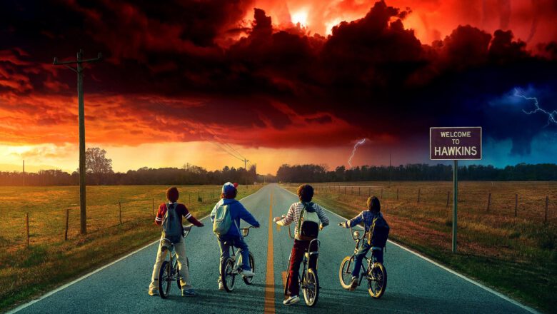 Stranger Things burning series